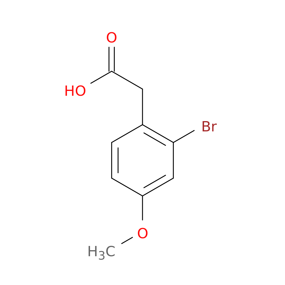 2-(2-Bromo-4-methoxyphenyl)acetic acid
