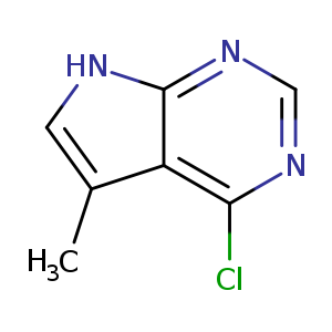 7H-Pyrrolo[2,3-d]pyrimidine, 4-chloro-5-methyl-