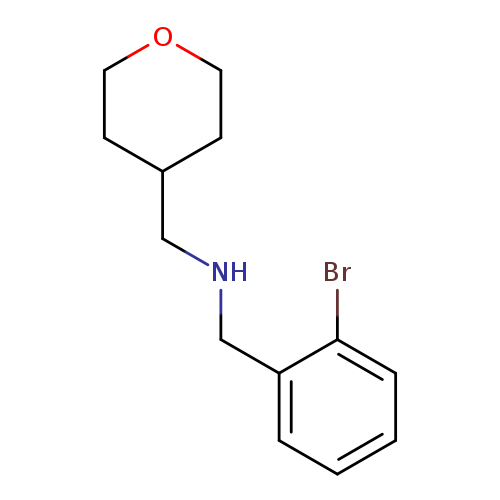 [(2-Bromophenyl)methyl][(oxan-4-yl)methyl]amine