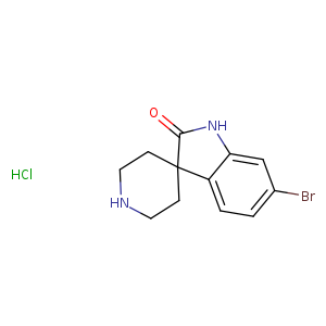 6-Bromo-1,2-dihydrospiro[indole-3,4'-piperidine]-2-one hydrochloride
