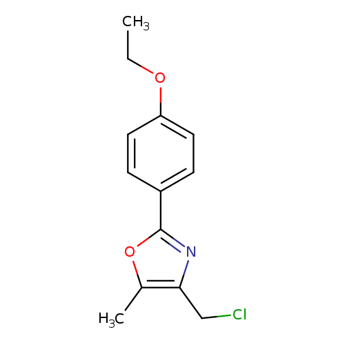 4-(chloromethyl)-2-(4-ethoxyphenyl)-5-methyl-1,3-oxazole