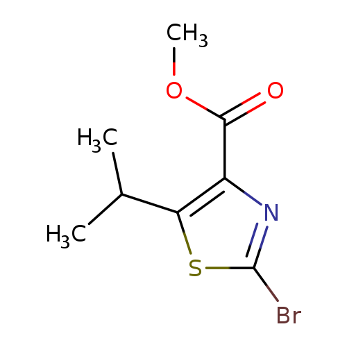 Methyl 2-bromo-5-isopropyl-1,3-thiazole-4-carboxylate
