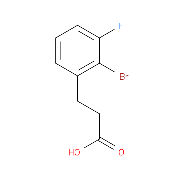 3-(2-bromo-3-fluorophenyl)propanoic acid
