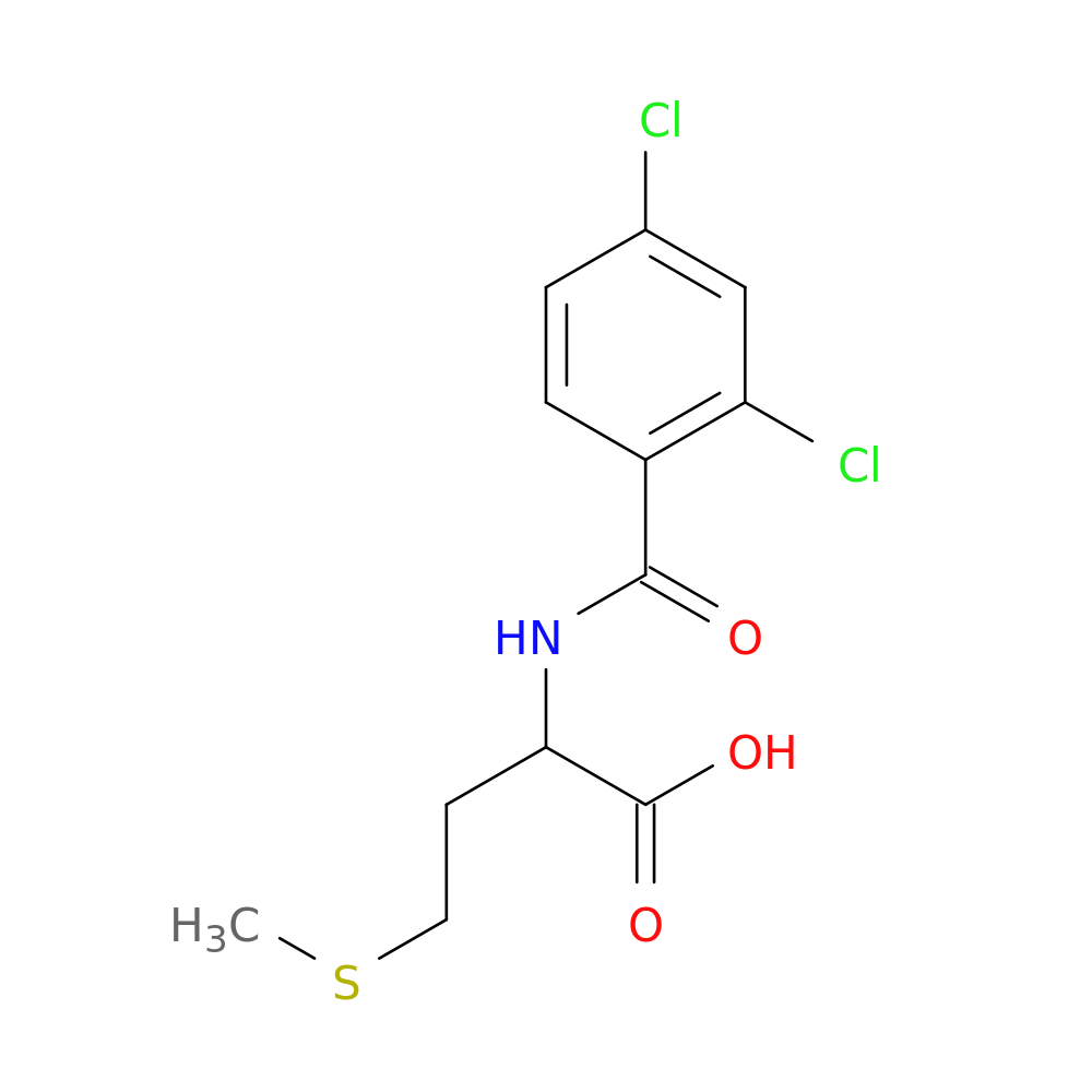 2-[(2,4-dichlorophenyl)formamido]-4-(methylsulfanyl)butanoic acid