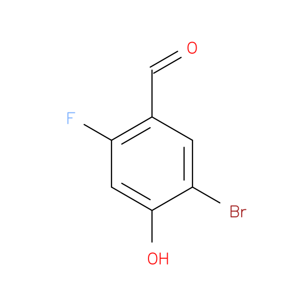 5-Bromo-2-fluoro-4-hydroxybenzaldehyde