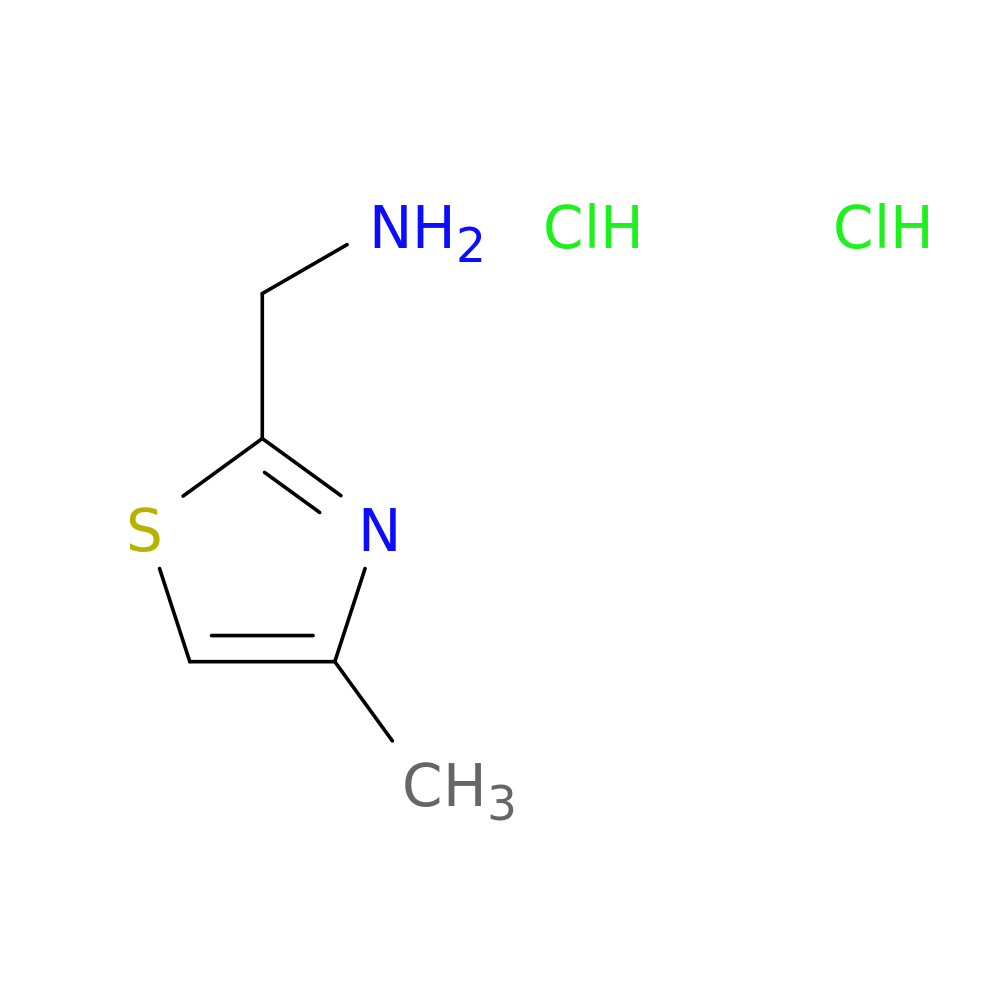[(4-Methyl-1,3-thiazol-2-yl)methyl]amine dihydrochloride
