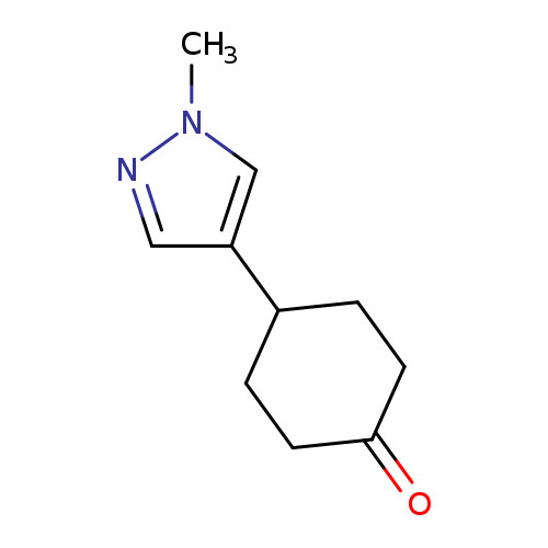 4-(1-methyl-1H-pyrazol-4-yl)cyclohexan-1-one