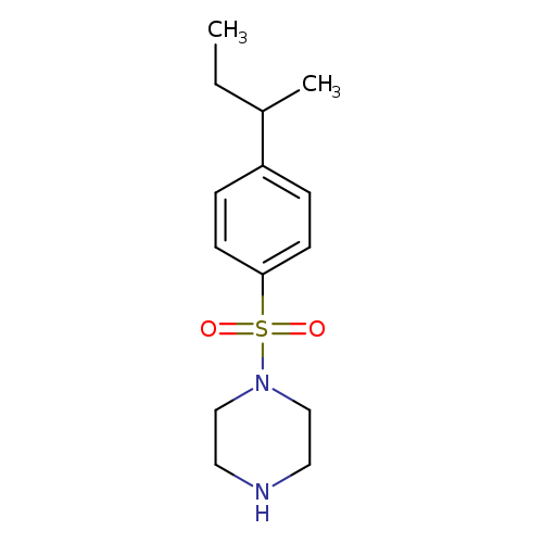 1-[(4-Sec-butylphenyl)sulfonyl]piperazine