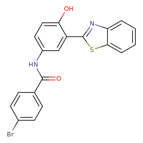 N-[3-(1,3-benzothiazol-2-yl)-4-hydroxyphenyl]-4-bromobenzamide