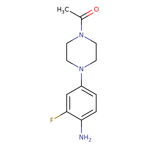 Ethanone,1-[4-(4-amino-2-fluorophenyl)-1-piperazinyl]-