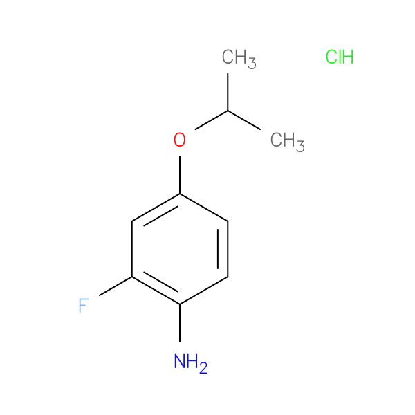 2-Fluoro-4-isopropoxyaniline, HCl