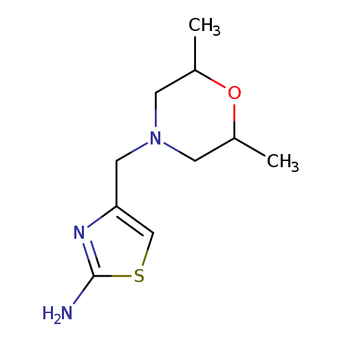 4-[(2,6-Dimethylmorpholin-4-yl)methyl]-1,3-thiazol-2-amine
