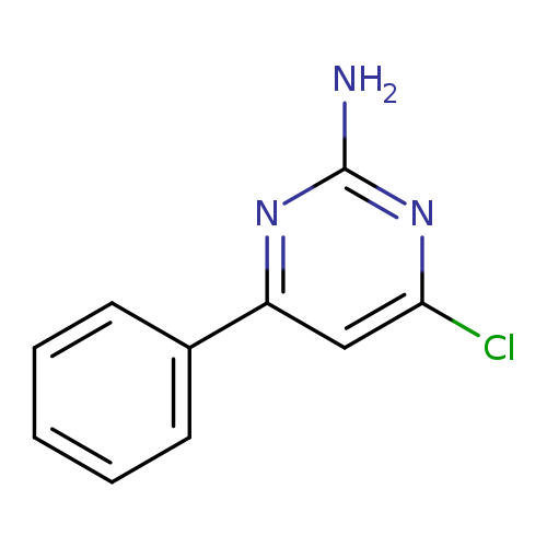2-​Pyrimidinamine, 4-​chloro-​6-​phenyl-