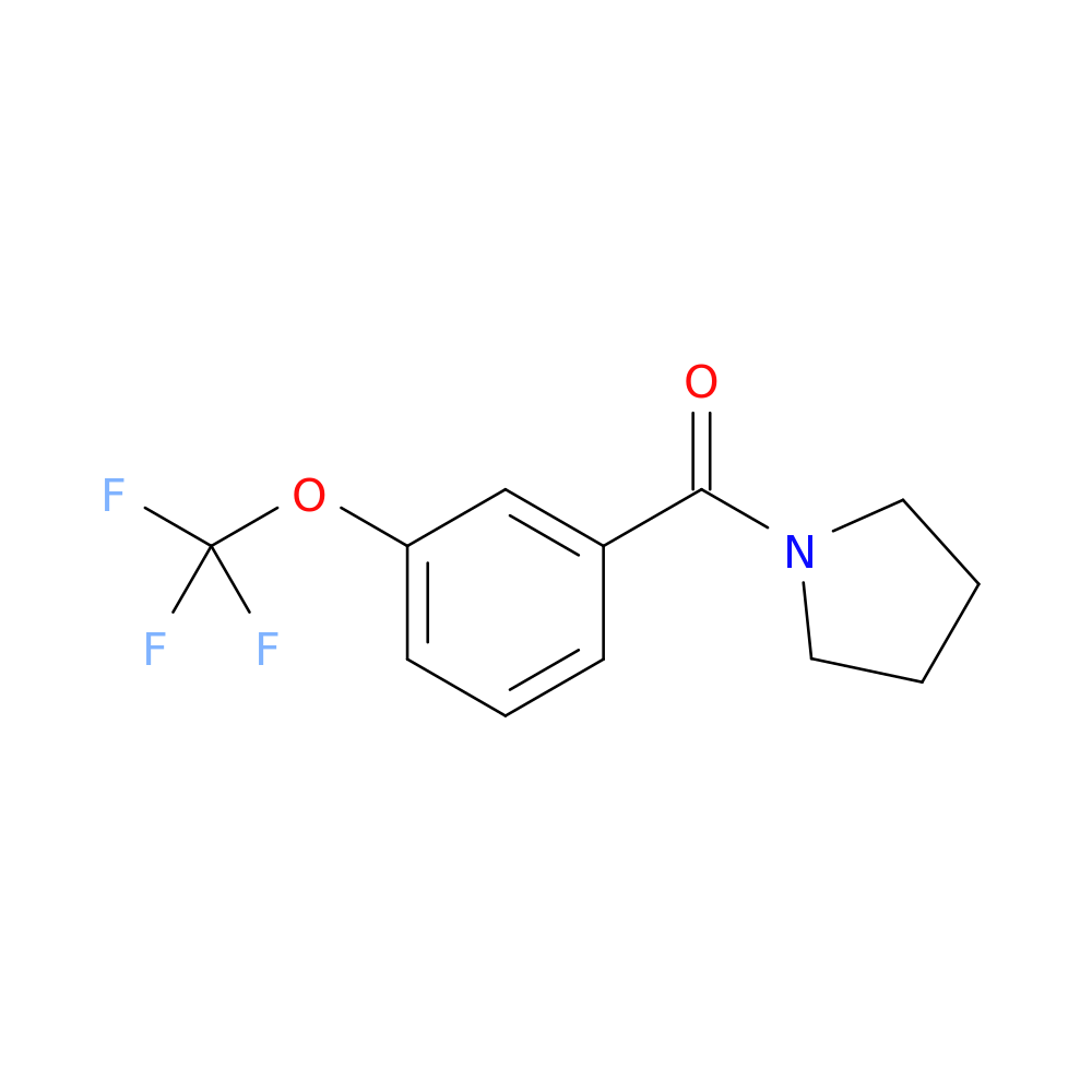 1-[3-(trifluoromethoxy)benzoyl]pyrrolidine