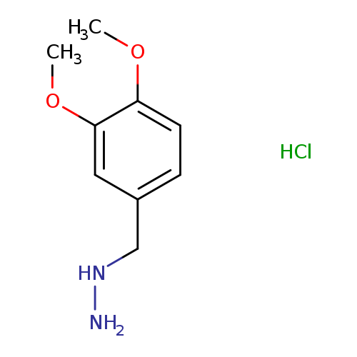(3,4-Dimethoxybenzyl)hydrazine hydrochloride