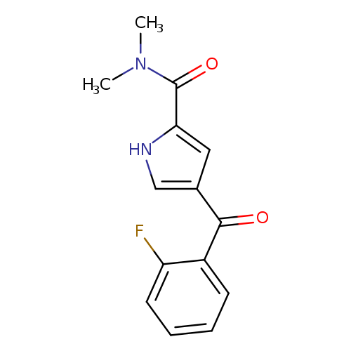 4-(2-fluorobenzoyl)-N,N-dimethyl-1H-pyrrole-2-carboxamide