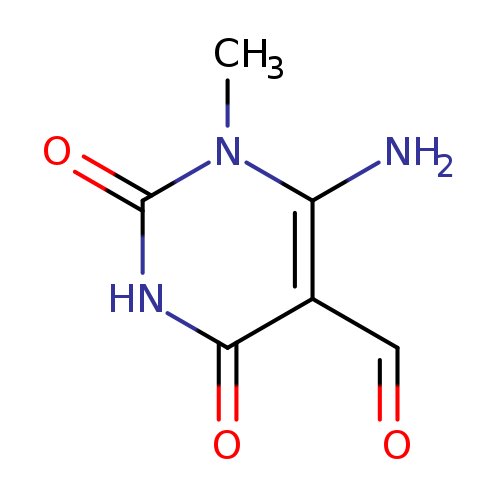 6-amino-1-methyl-2,4-dioxo-1,2,3,4-tetrahydropyrimidine-5-carbaldehyde