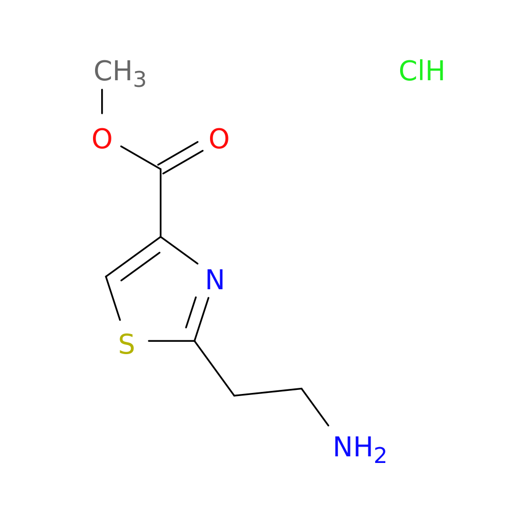 Methyl 2-(2-aminoethyl)thiazole-4-carboxylate hydrochloride