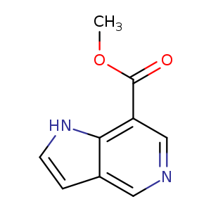 1H-Pyrrolo[3,2-c]pyridine-7-carboxylic acid, Methyl ester