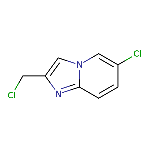 Imidazo[1,2-a]pyridine, 6-chloro-2-(chloromethyl)-