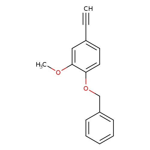 Benzene, 4-ethynyl-2-methoxy-1-(phenylmethoxy)-