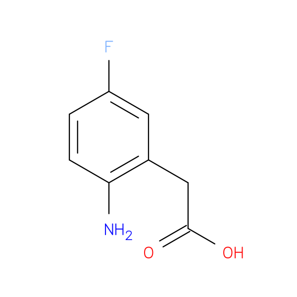 2-(2-Amino-5-fluorophenyl)acetic acid