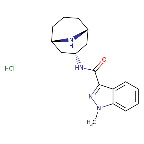 N-[(1R,3r,5S)-9-azabicyclo[3.3.1]non-3-yl]-1-Methyl-1H-indazole-3-carboxaMide hydrochloride