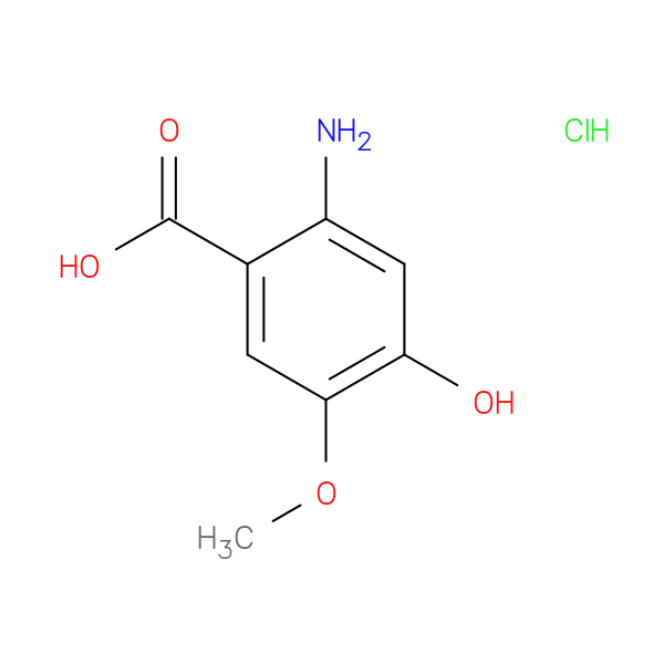 2-Amino-4-hydroxy-5-methoxybenzoic acid hydrochloride