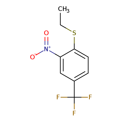 1-(Ethylthio)-2-nitro-4-(trifluoromethyl)benzene