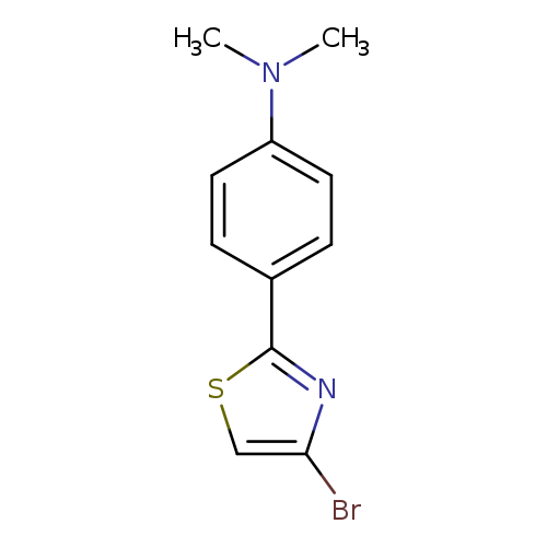 4-(4-bromothiazol-2-yl)-N,N-dimethylaniline