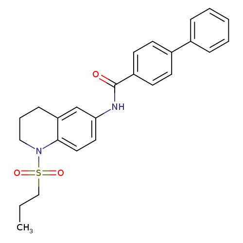 N-[1-(propane-1-sulfonyl)-1,2,3,4-tetrahydroquinolin-6-yl]-[1,1'-biphenyl]-4-carboxamide