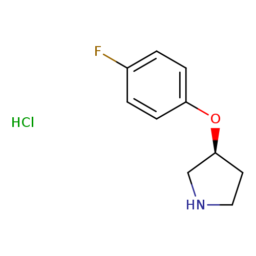 (S)-3-(4-Fluorophenoxy)pyrrolidine hydrochloride
