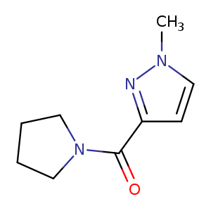 1-methyl-3-(pyrrolidine-1-carbonyl)-1H-pyrazole