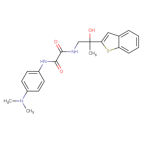 N-[2-(1-benzothiophen-2-yl)-2-hydroxypropyl]-N'-[4-(dimethylamino)phenyl]ethanediamide