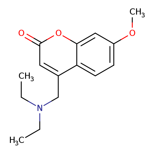 4-((Diethylamino)methyl)-7-methoxy-2H-chromen-2-one