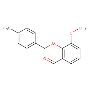 3-Methoxy-2-[(4-methylbenzyl)oxy]benzaldehyde