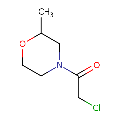 Morpholine, 4-(chloroacetyl)-2-methyl- (9CI)