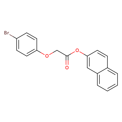 naphthalen-2-yl 2-(4-bromophenoxy)acetate