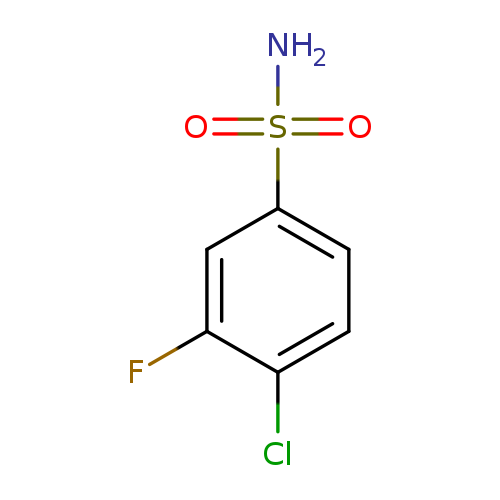 4-Chloro-3-fluorobenzenesulfonamide