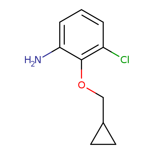 3-Chloro-2-(cyclopropylmethoxy)aniline