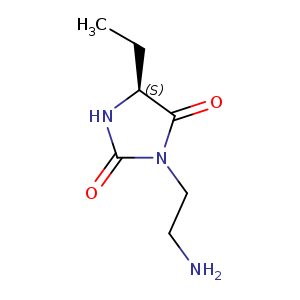 (5S)-3-(2-aminoethyl)-5-ethylimidazolidine-2,4-dione