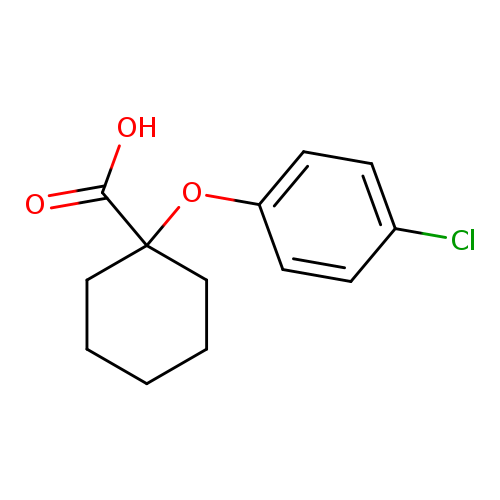 1-(4-chlorophenoxy)cyclohexane-1-carboxylicacid