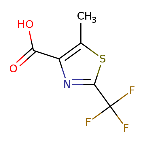 5-methyl-2-(trifluoromethyl)-1,3-thiazole-4-carboxylic acid