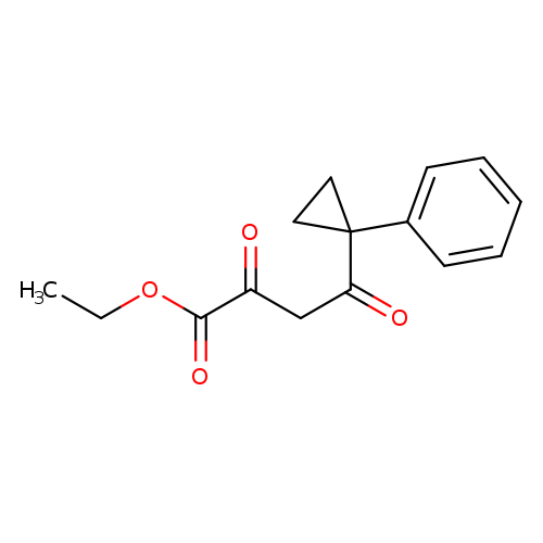 ethyl 2,4-dioxo-4-(1-phenylcyclopropyl)butanoate