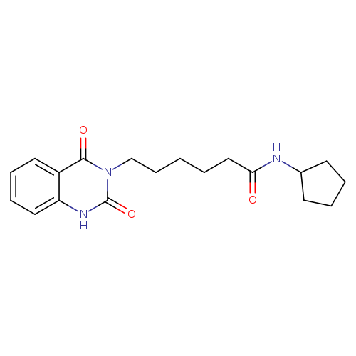 N-cyclopentyl-6-(2,4-dioxo-1,2,3,4-tetrahydroquinazolin-3-yl)hexanamide