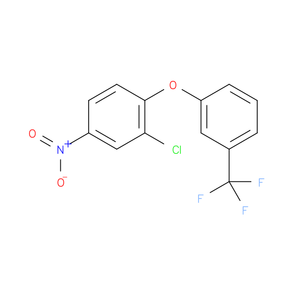 2-Chloro-4-nitro-1-(3-(trifluoromethyl)phenoxy)benzene