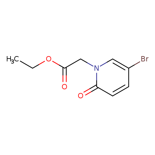 ethyl 2-(5-bromo-2-oxo-1,2-dihydropyridin-1-yl)acetate