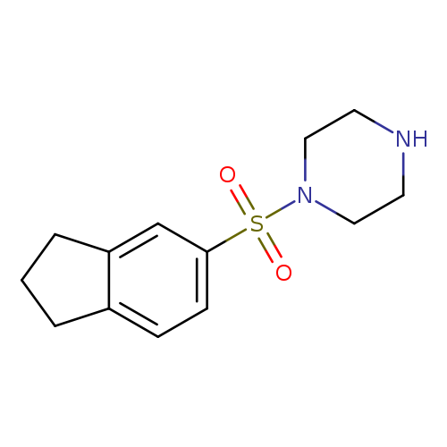 1-(2,3-dihydro-1H-indene-5-sulfonyl)piperazine