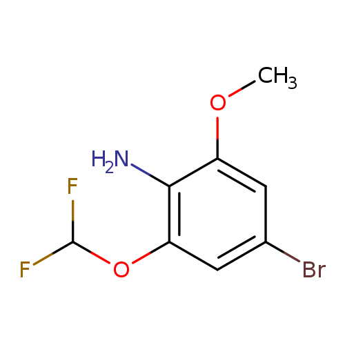 4-bromo-2-(difluoromethoxy)-6-methoxyaniline