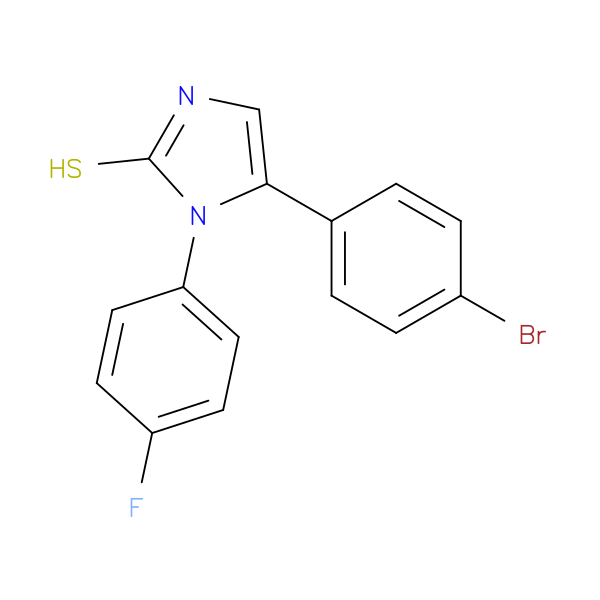 5-(4-Bromophenyl)-1-(4-fluorophenyl)-1H-imidazole-2-thiol